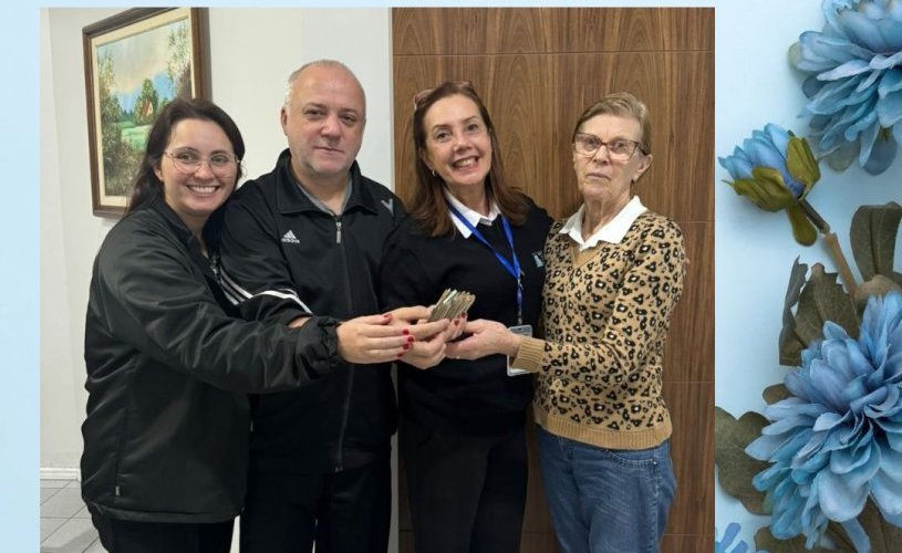 Doação de R$6.000,00 do Grupo de Voluntárias do Hospital. Doação de R$6.000,00 do Grupo de Voluntárias do Hospital.