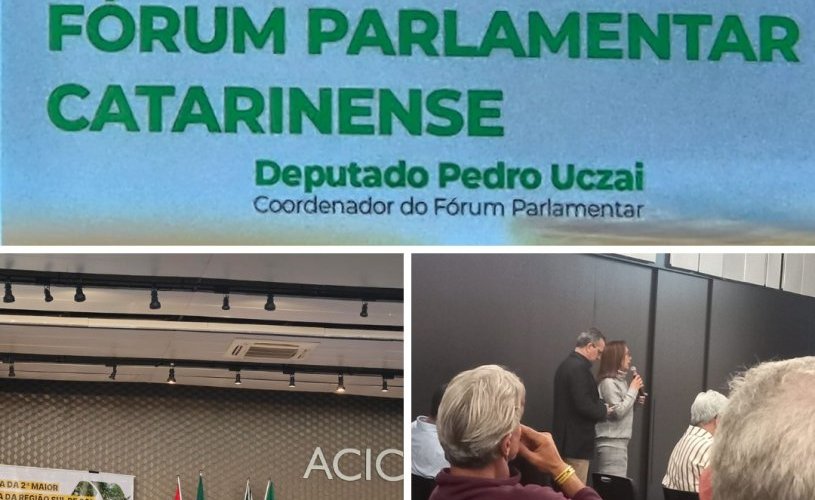 Reunião Macrorregional do Fórum Parlamentar Catarinense Reunião Macrorregional do Fórum Parlamentar Catarinense