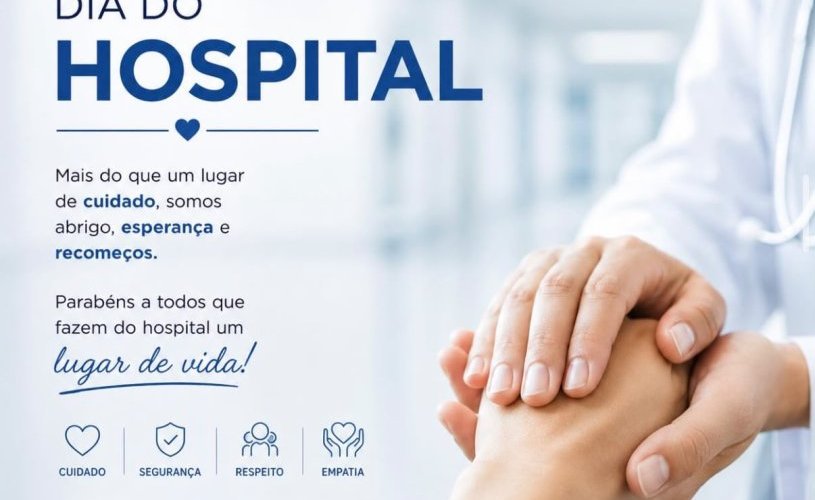 02 de julho - Dia do Hospital! 02 de julho - Dia do Hospital!